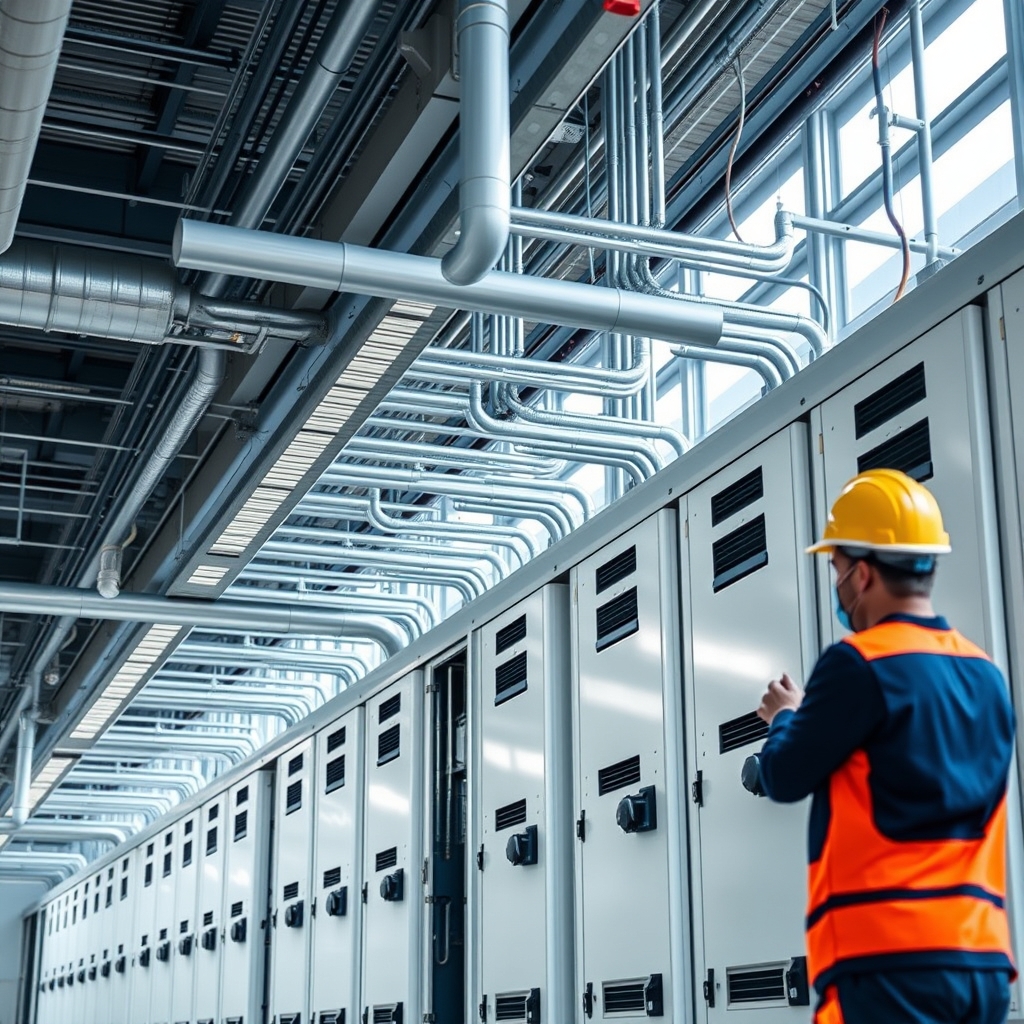 Complete Technical Guide to Schneider Building Management Systems - EnergyX Egypt technical illustration