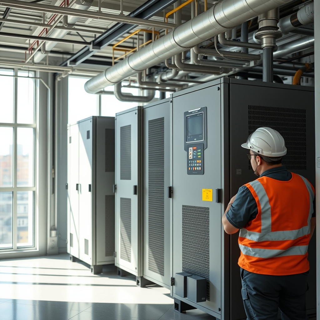 How to Size a UPS System in kVA and kW: Step-by-Step Electrical Calculation Guide - EnergyX Egypt technical illustration