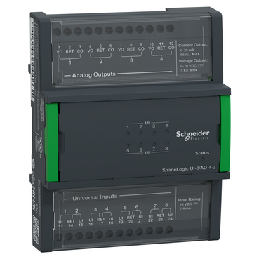 Schneider Electric SXWUI8A4X10002 SpaceLogic Central I/O expansion module