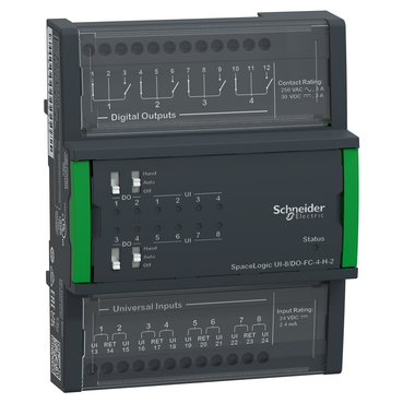 Schneider Electric SXWUI8D4H10002 SpaceLogic Central I/O expansion module