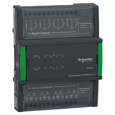 Schneider Electric SXWUI8D4X10002 SpaceLogic Central I/O expansion module