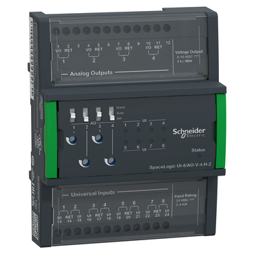 Schneider Electric SXWUI8V4H10002 SpaceLogic Central I/O expansion module